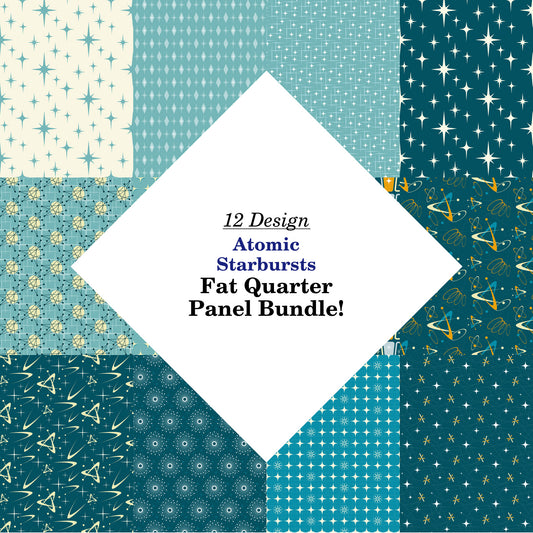 Atomic Starbursts Fat Quarter Bundle
