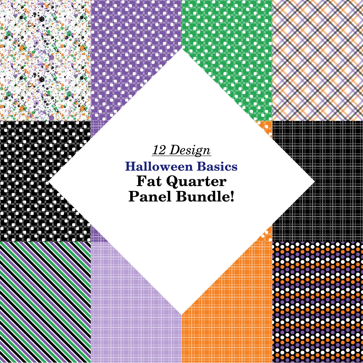 Halloween Basics Fat Quarter Bundle