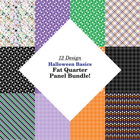 Halloween Basics Fat Quarter Bundle