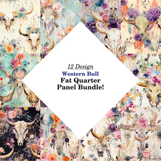 Western Bull Fat Quarter Bundle