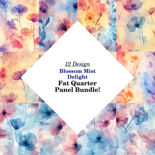 Blossom Mist Delight Fat Quarter Bundle