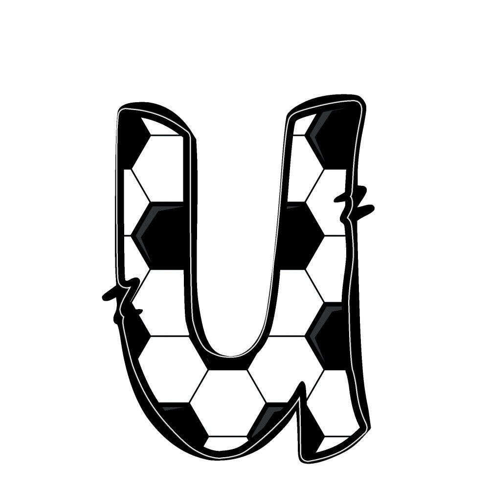 Soccer Alphabet Fabric Panel 20