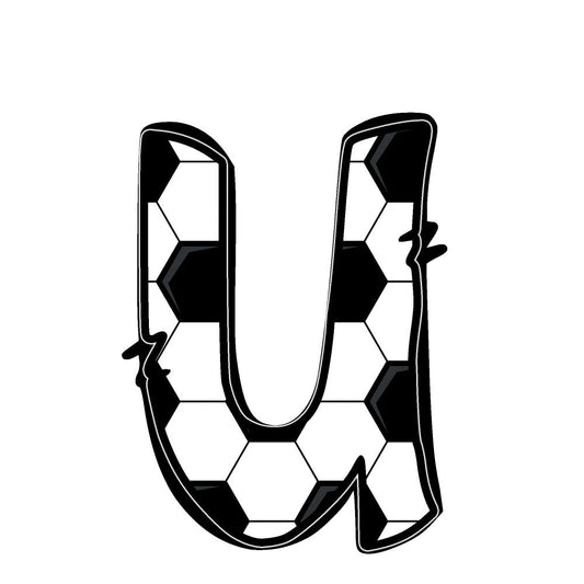 Soccer Alphabet Fabric Panel 20