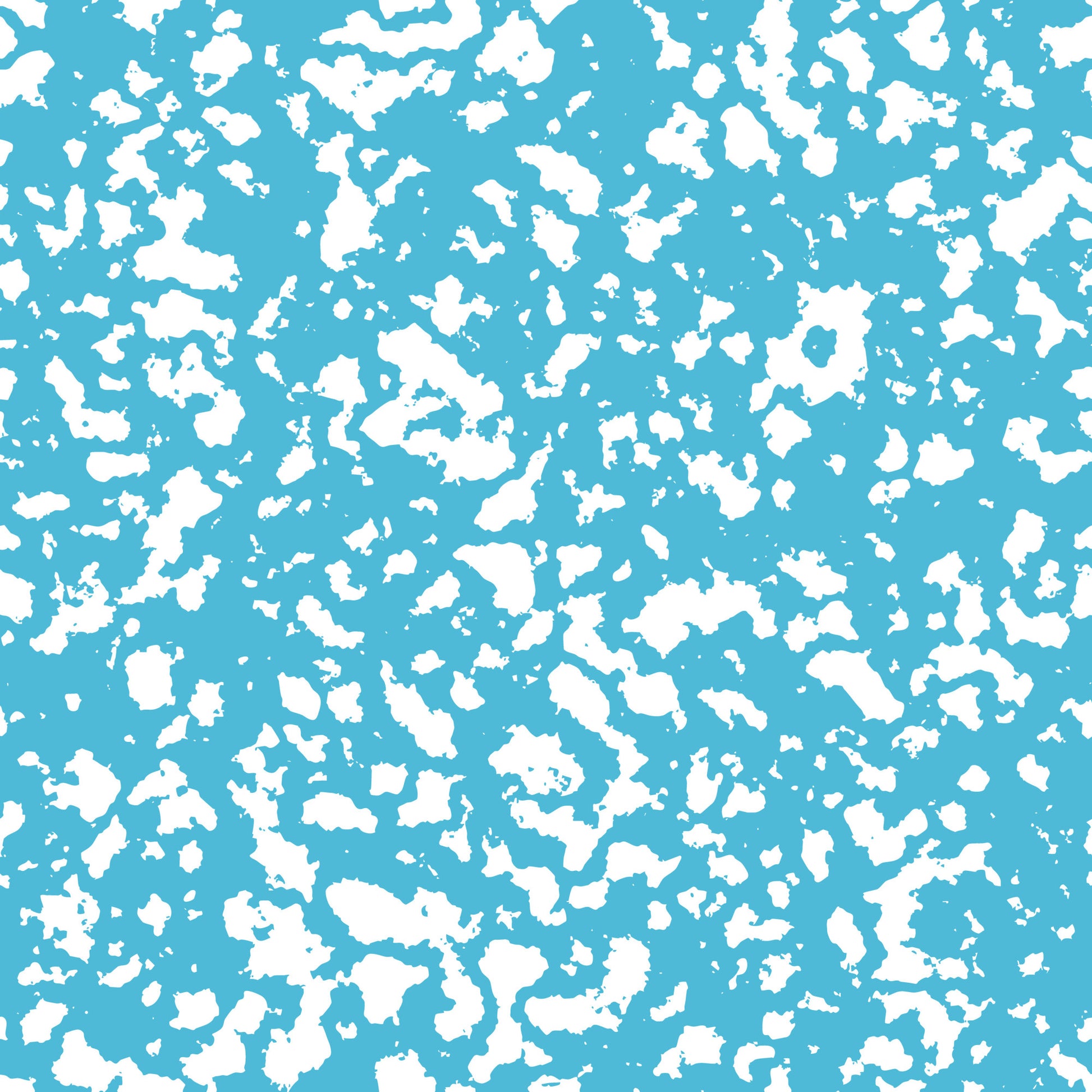 turquoise, white, grunge pattern, distressed texture, speckled design, abstract splatters, weathered effect, vintage style, quilting cotton, fabric panel, textured background, artistic splashes, contemporary pattern, crafting material, sewing fabric, modern grunge, painted texture, scattered dots