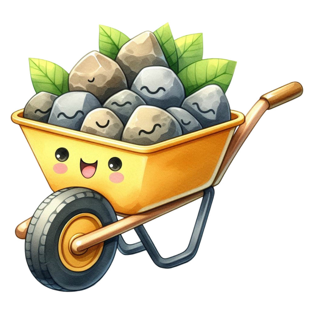 Cute Construction Characters Fabric Panel 29