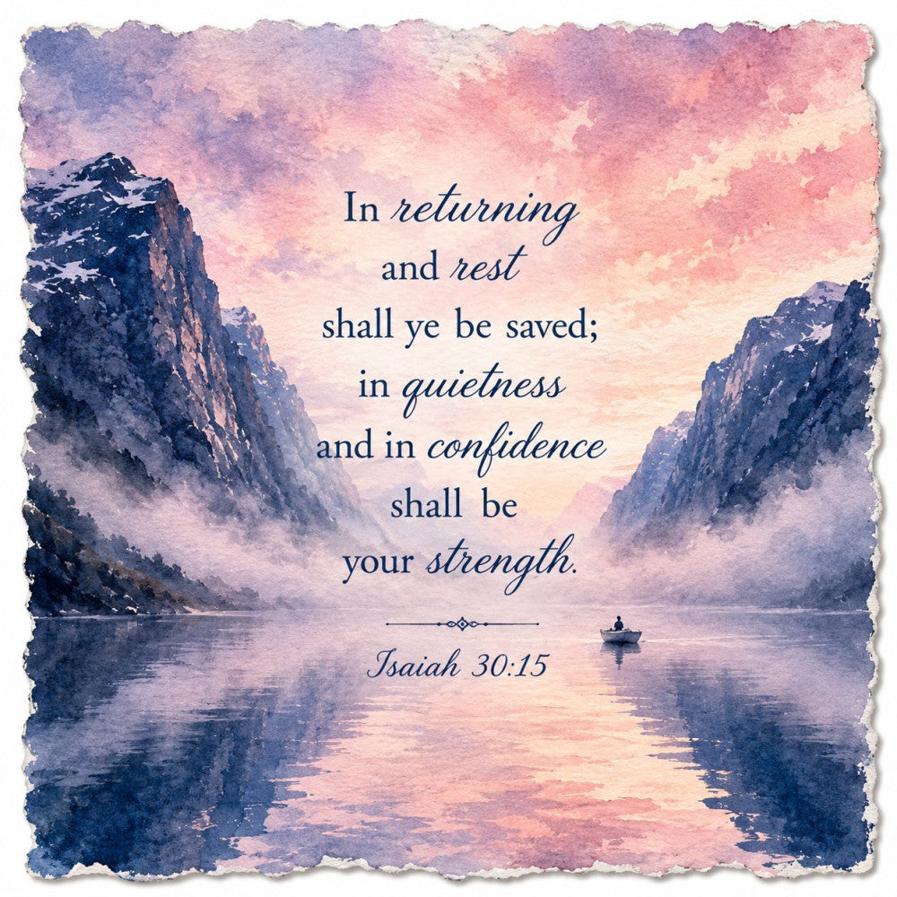 Inspirational Verses Fabric Panel 51