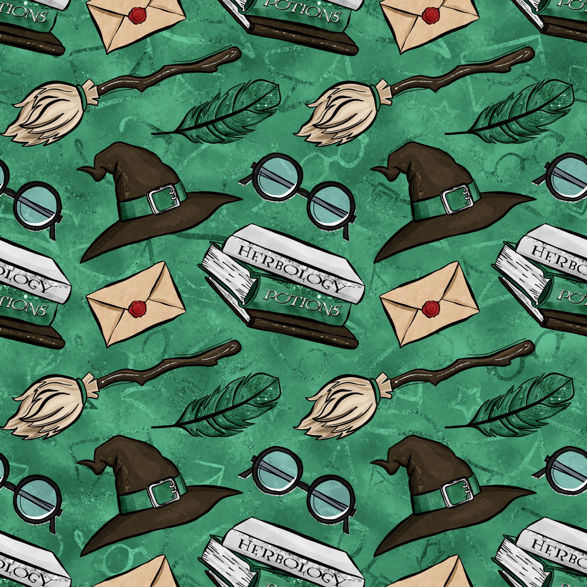 Wizard Magic School Pattern 34 Quilting Cotton Fabric – FabricMegaStore.com