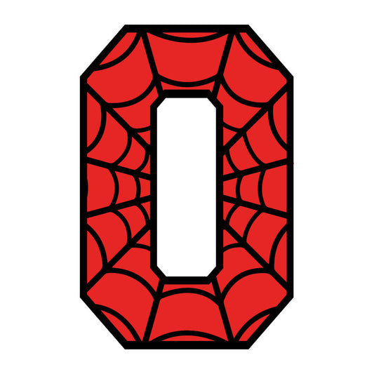Spider Alphabet Fabric Panel 22