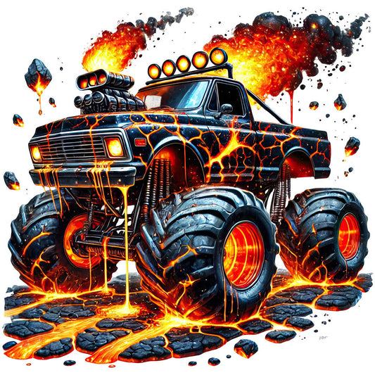 Monster Truck with Monster Fabric Panel 53