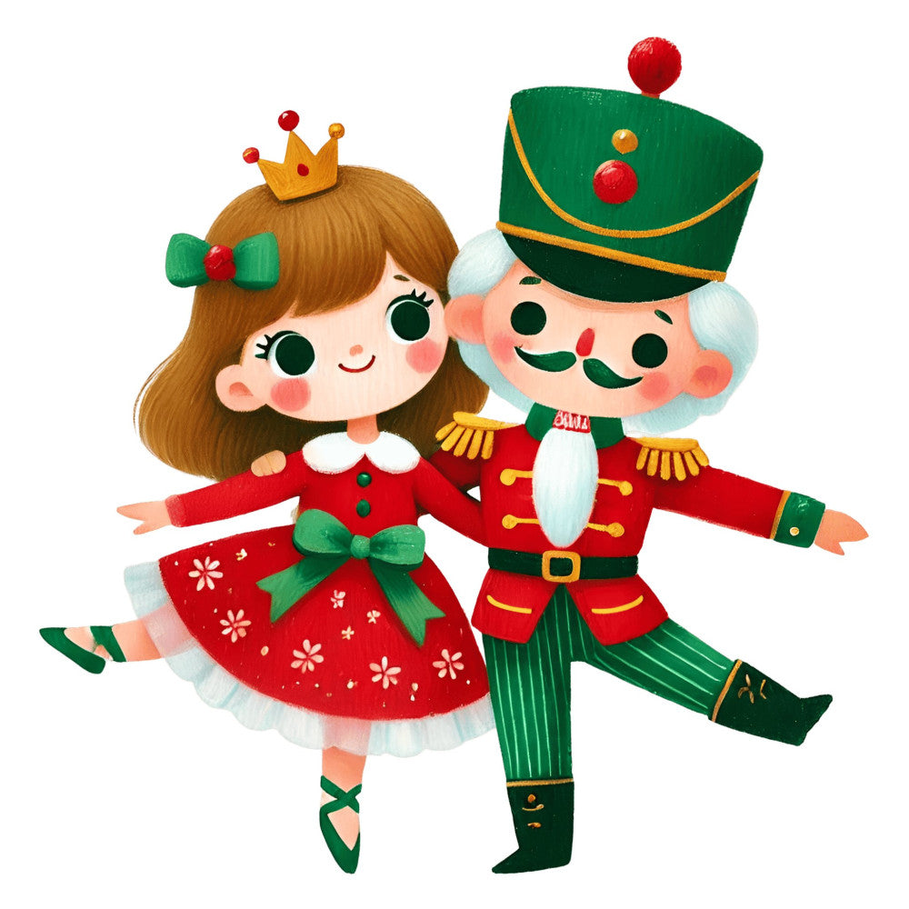 Nutcracker Ballet Fabric Panel 110