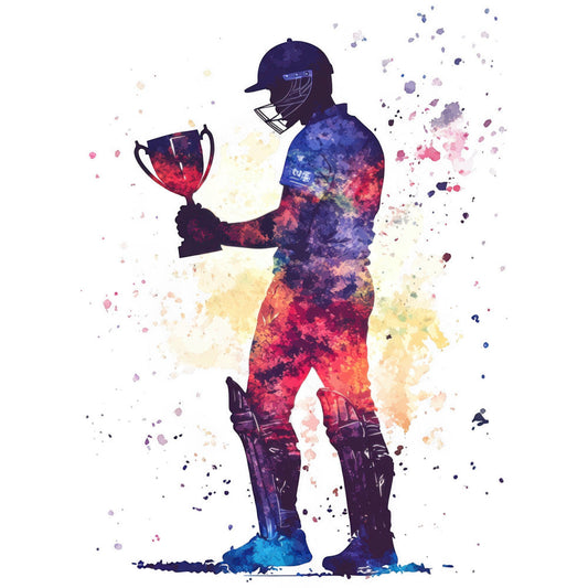 Cricket Game Fabric Panel 8