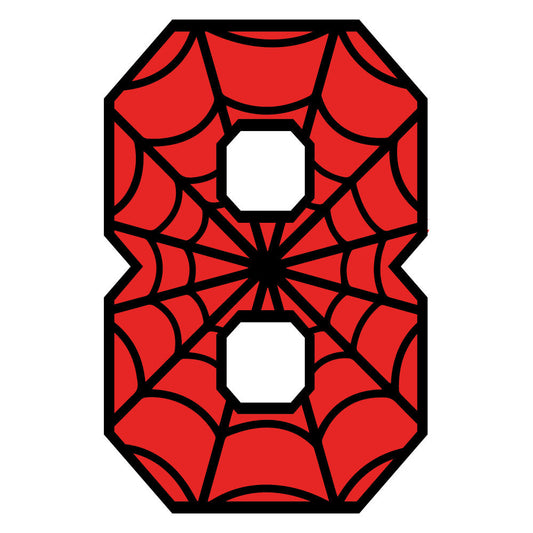Spider Alphabet Fabric Panel 5
