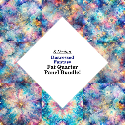 Distressed Fantasy Fat Quarter Bundle