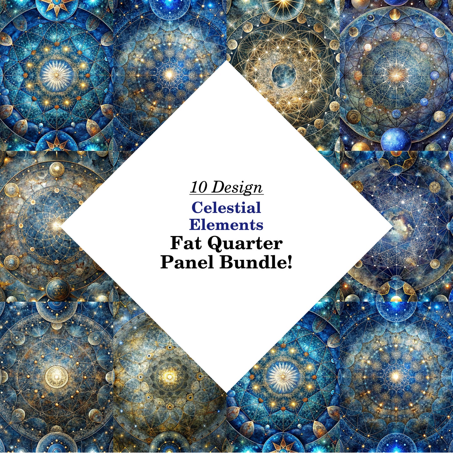 Celestial Elements Fat Quarter Bundle