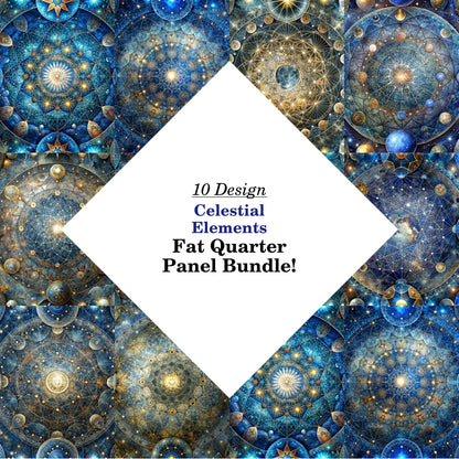 Celestial Elements Fat Quarter Bundle