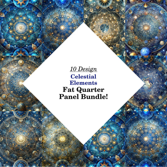 Celestial Elements Fat Quarter Bundle