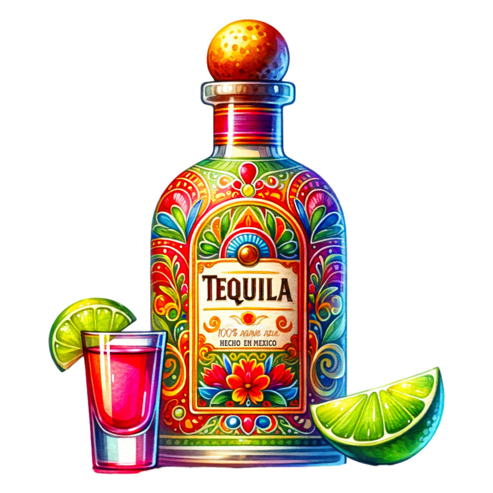 Alcohol Bottles Fabric Panel 12