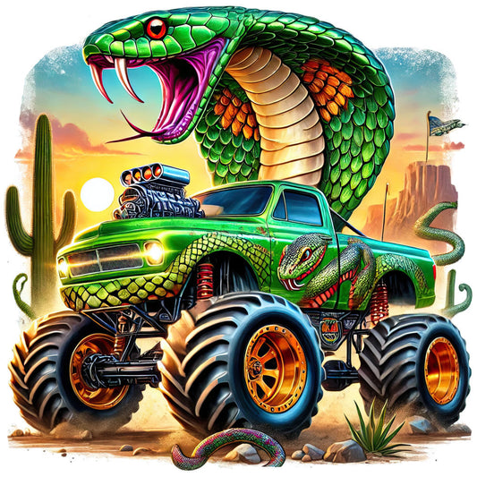 Monster Truck with Monster Fabric Panel 8