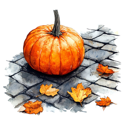 Rainy October Fabric Panel 34