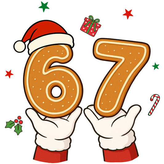 Six Seven Christmas Fabric Panel 7