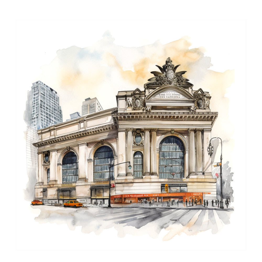 New York Landmarks Fabric Panel 14