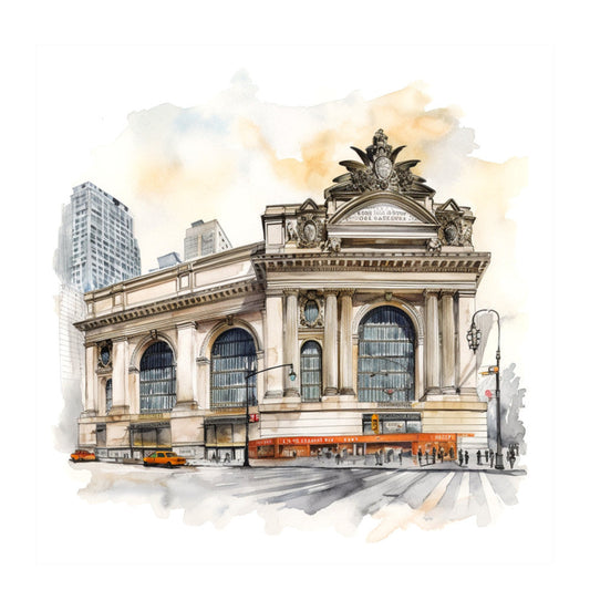 New York Landmarks Fabric Panel 14
