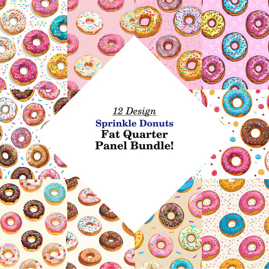 Sprinkle Donuts Fat Quarter Bundle