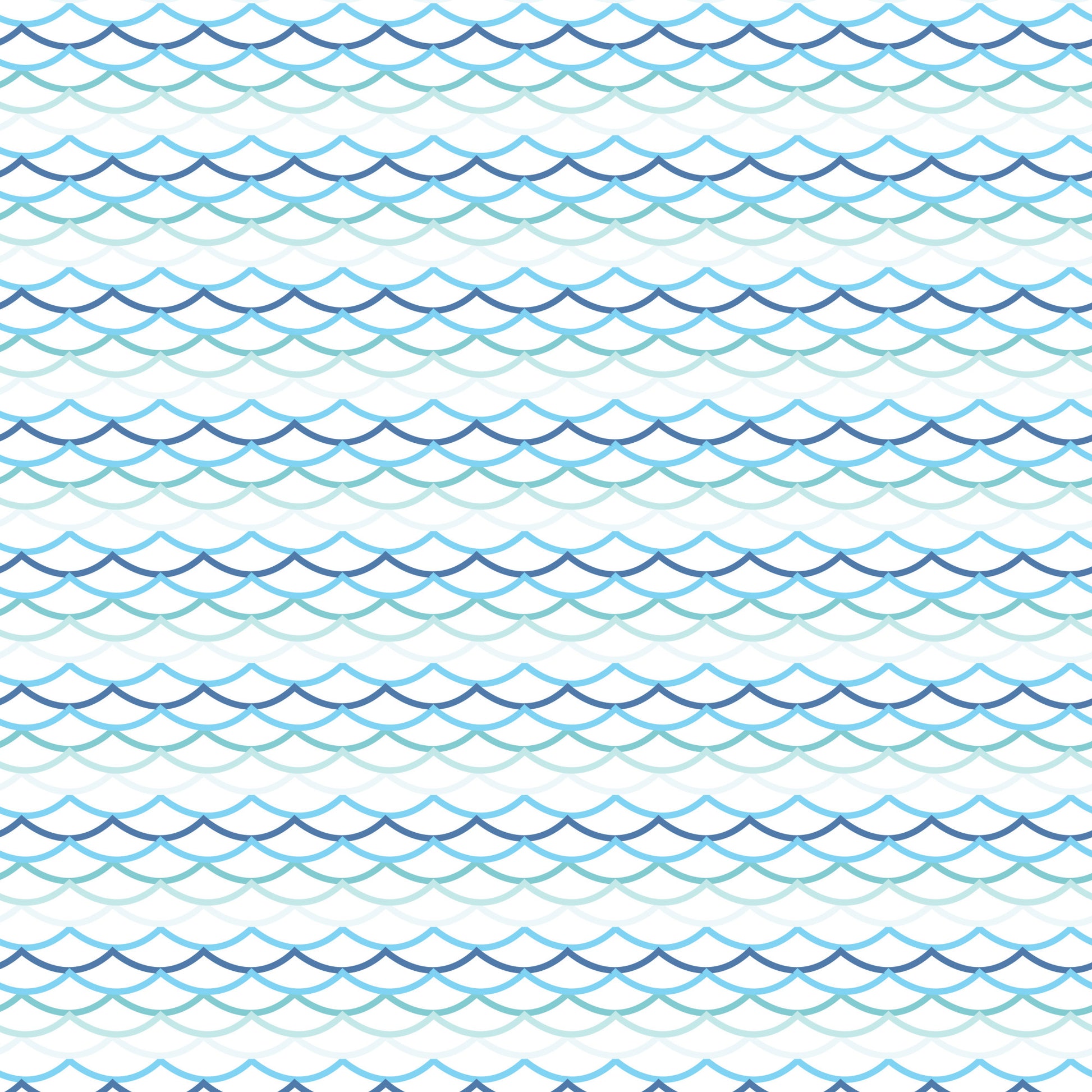navy blue, light blue, teal, aqua, white, wave pattern, ocean waves, nautical design, sea motif, repeating waves, horizontal stripes, water pattern, marine theme, coastal design, quilting cotton, fabric panel, beach vibes, flowing waves, layered waves, maritime pattern