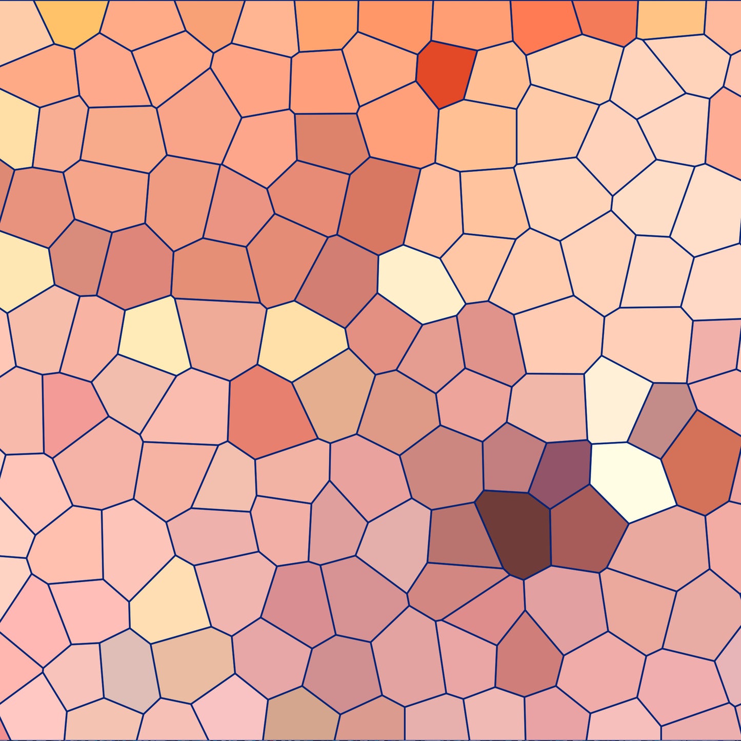 Mosaic Love Pattern 13 Quilting Cotton Fabric