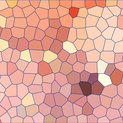 Mosaic Love Pattern 13 Quilting Cotton Fabric