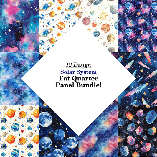 Solar System Fat Quarter Bundle