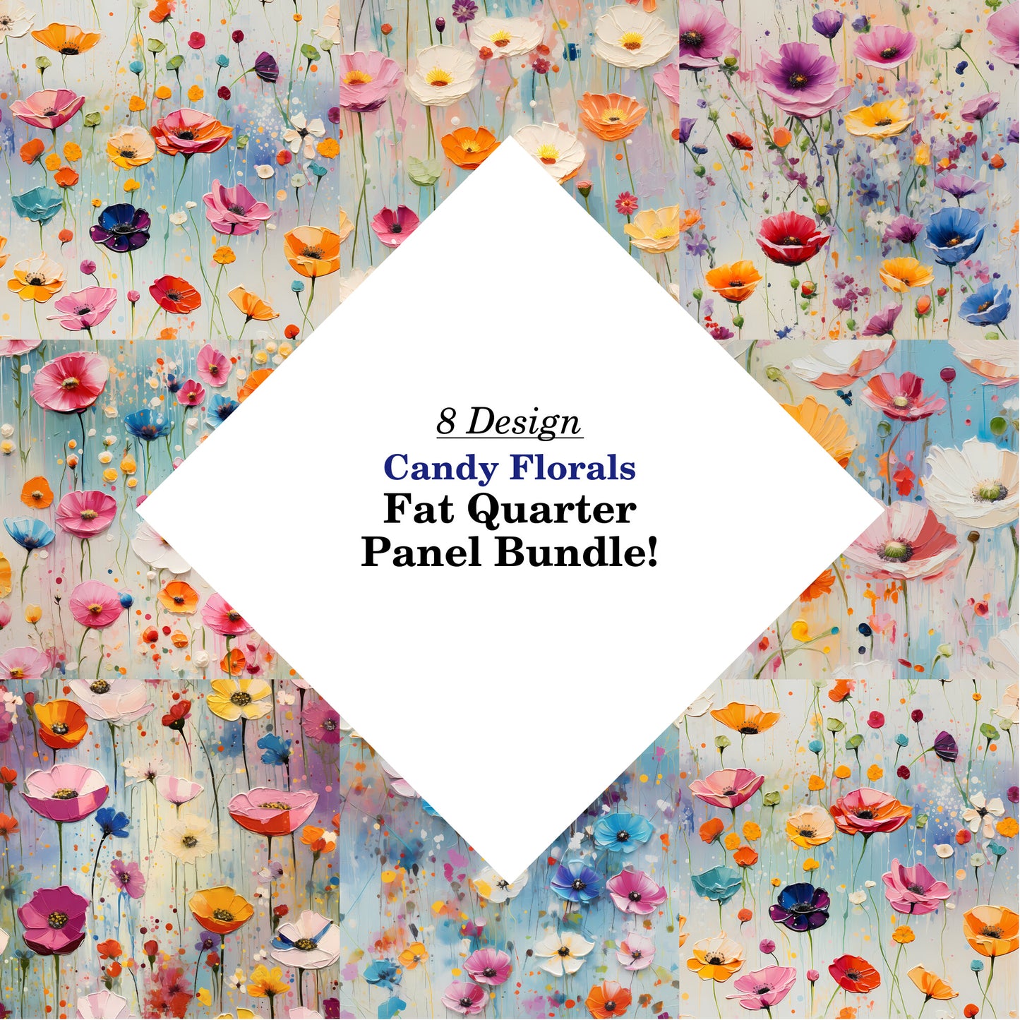 Candy Florals Fat Quarter Bundle