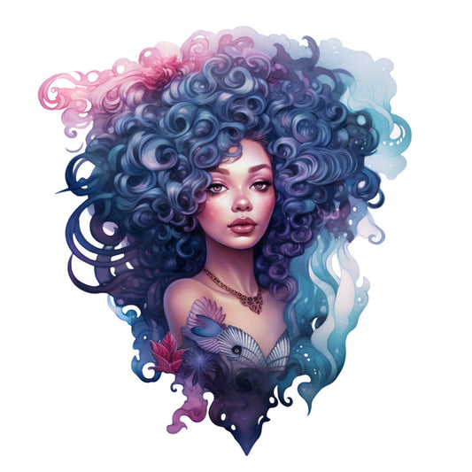 Mermaids Tale Fabric Panel 5