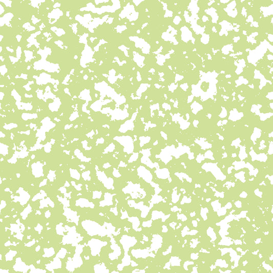 light green, sage green, white, grunge pattern, distressed texture, abstract design, speckled effect, weathered look, vintage style, textured surface, quilting cotton, fabric panel, crafting material, sewing supplies, mottled appearance, organic pattern, rustic aesthetic, artistic background