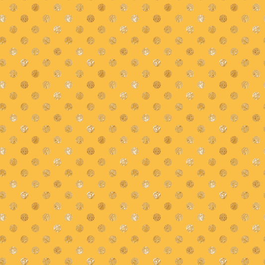 Navy and Gold Celebration Pattern 15 Quilting Cotton Fabric