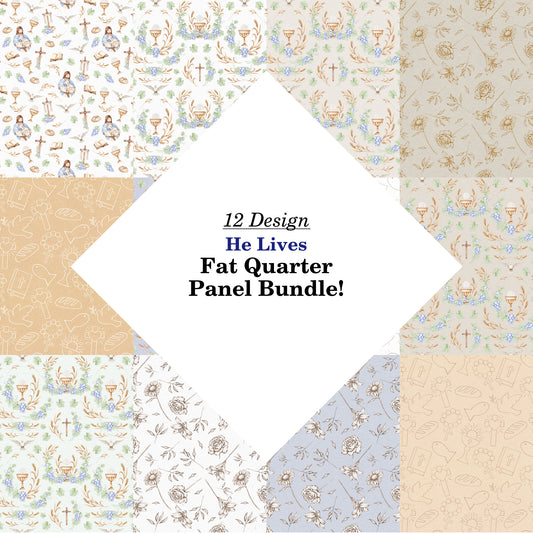 He Lives Fat Quarter Bundle