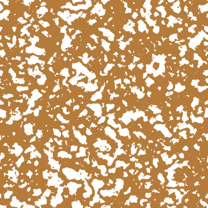 brown, white, speckled pattern, grunge texture, distressed design, abstract spots, weathered appearance, vintage style, splatter effect, cotton fabric, quilting panel, earth tones, rustic finish, aged look, textured surface, organic shapes, mottled design, craft material