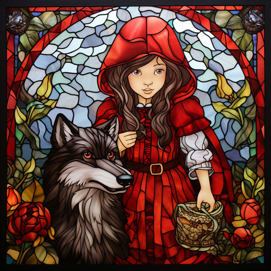 Little Red Riding Hood Fabric Panel 11