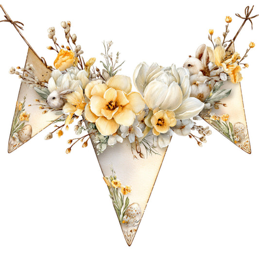 Yellow Farmhouse Fabric Panel 21