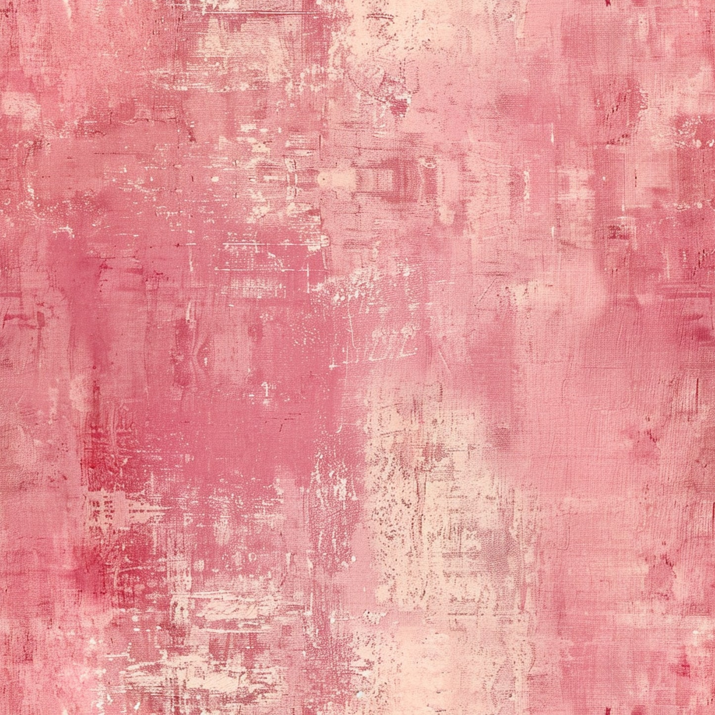 pink blush, coral pink, salmon pink, dusty rose, grunge pattern, distressed texture, weathered look, abstract design, vintage style, faded appearance, quilting cotton, fabric panel, crafting material, sewing fabric, textured surface, worn finish, artistic background, mottled effect, shabby chic, soft pastels
