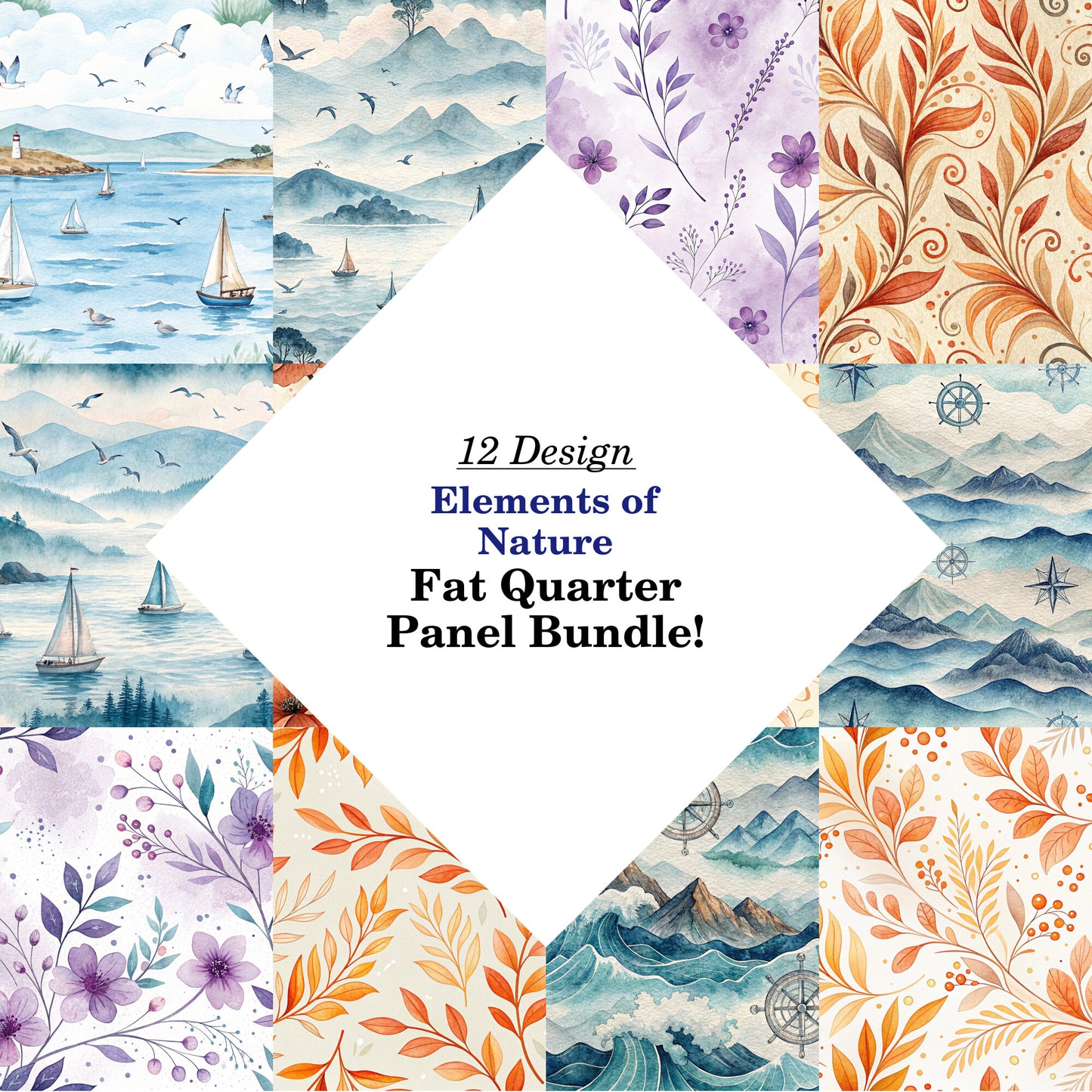 Elements of Nature Fat Quarter Bundle