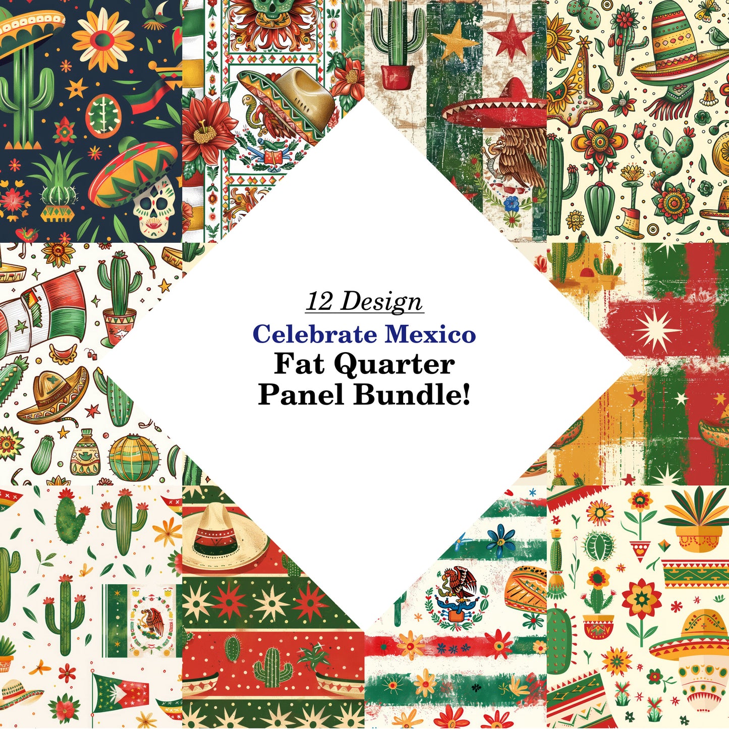 Celebrate Mexico Fat Quarter Bundle