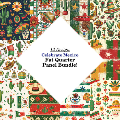 Celebrate Mexico Fat Quarter Bundle
