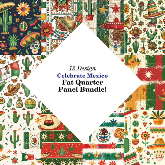 Celebrate Mexico Fat Quarter Bundle