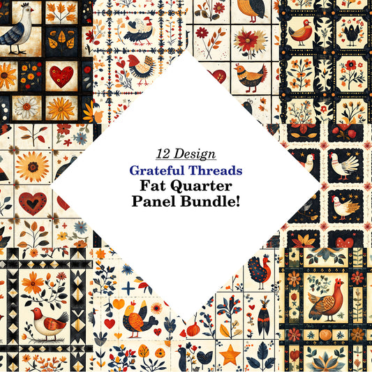 Grateful Threads Fat Quarter Bundle