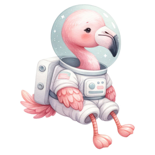 Astronaut Animal Space Fabric Panel 7