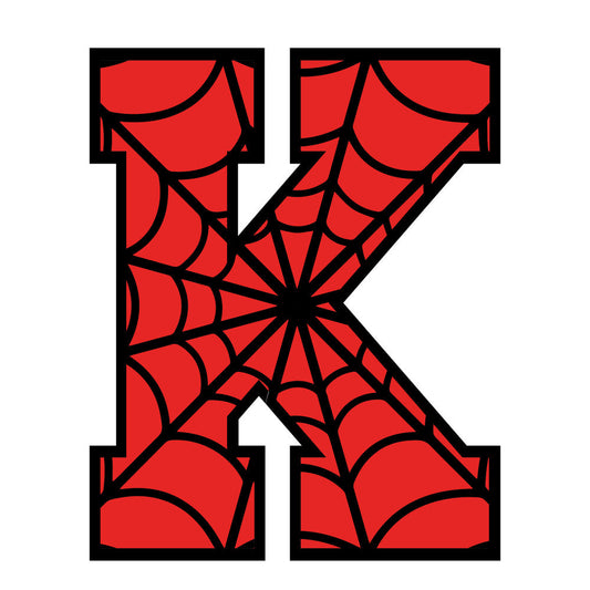 Spider Alphabet Fabric Panel 18