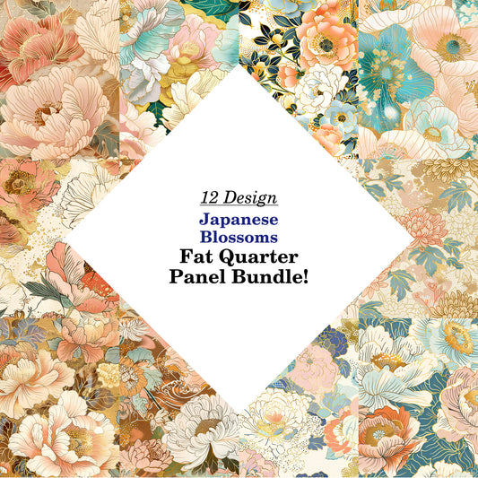 Japanese Blossoms Fat Quarter Bundle