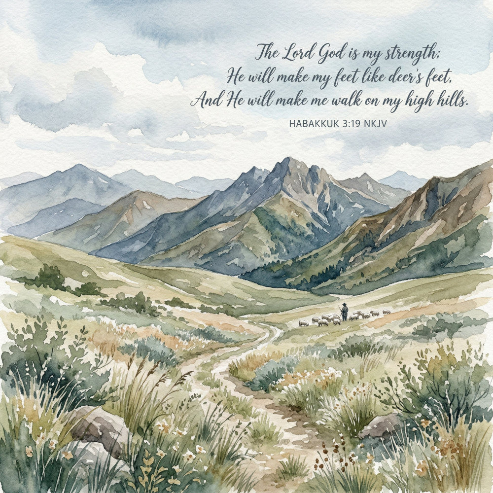 Inspirational Verses Fabric Panel 5