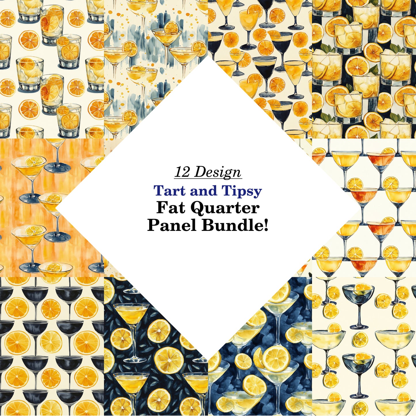 Tart and Tipsy Fat Quarter Bundle